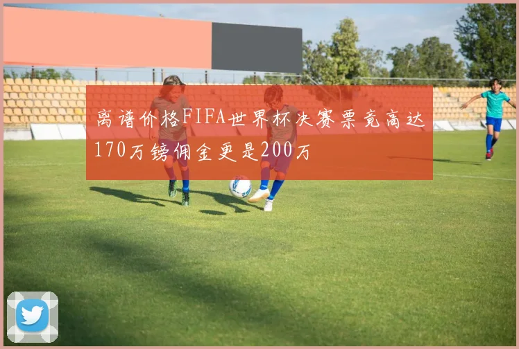 离谱价格FIFA世界杯决赛票竟高达170万镑佣金更是200万